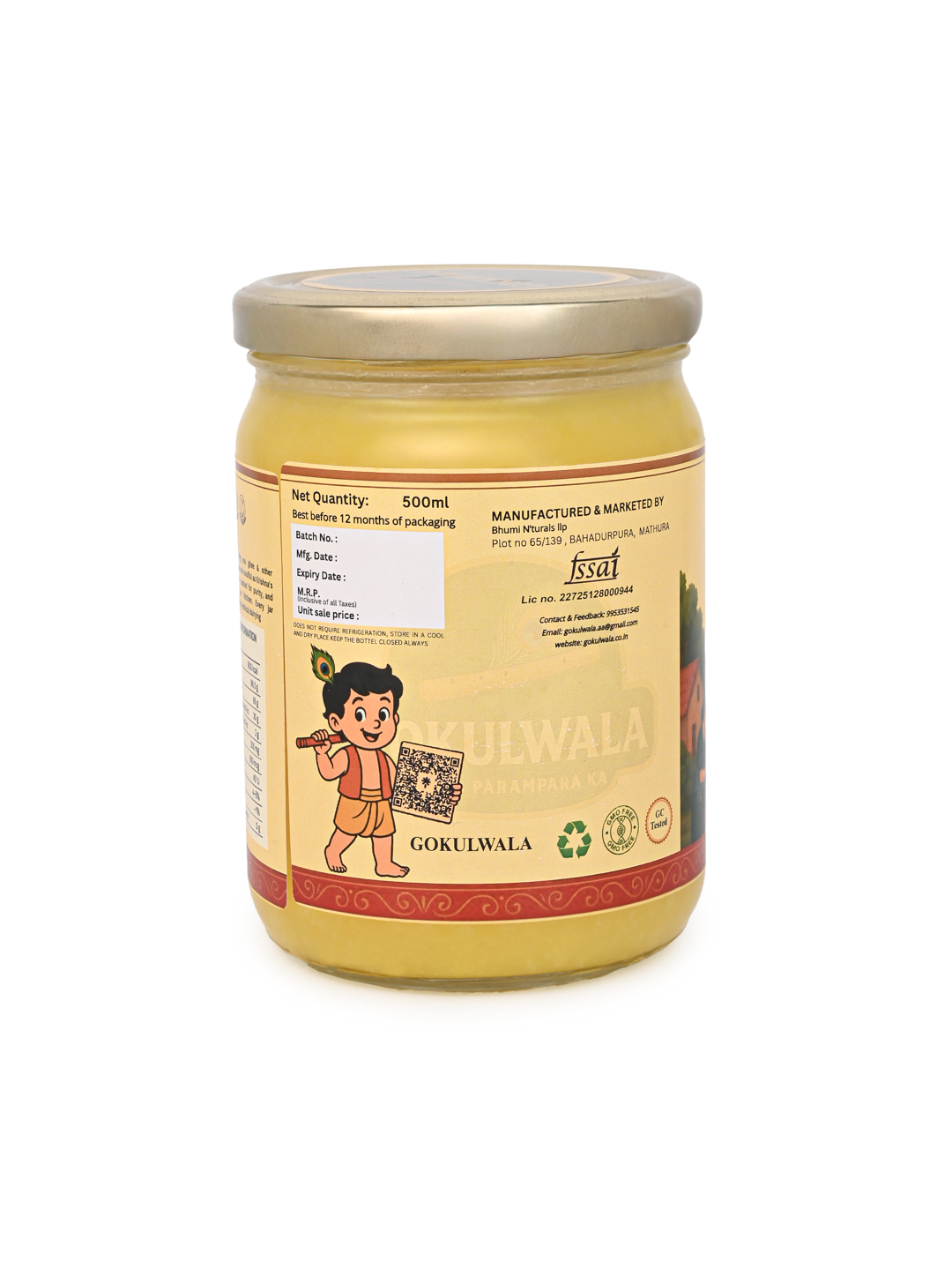 A2 Cow Ghee 500ml 2